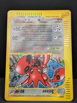 Scizor H21/H32 Aquapolis Holo Ultra Rare Pokemon TCG Nintendo e-reader LP+ - Image 4