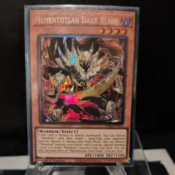 Yu-Gi-Oh! Mementotlan Dark Blade 1st Edition Collector's Rare VASM-EN004, Nm!! - Image 1