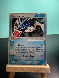 Pokemon Gyarados EX Fire Red & Leaf Green Holo Card 109/112 MP to HP - Image 1