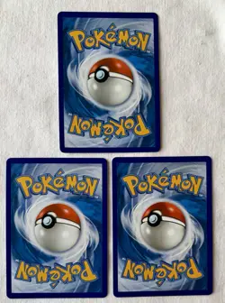 Pokemon First Partner Set Of Rowlet Litten Popplio Full Art Cards Pack Fresh - Image 2