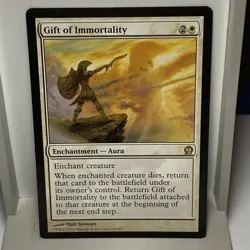 Gift of Immortality Theros Regular MTG TCG NM CARD - Image 1