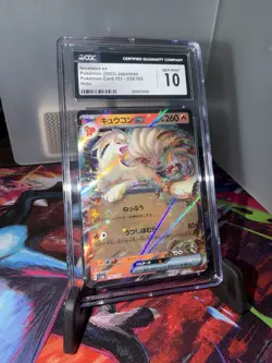 Ninetales ex - 2023 Japanese Pokemon Card 151 – 038/165 Holo - CGC 10 GEM MINT - Image 1