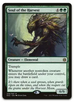 Soul of the Harvest #36 (NM) Explorers of Ixalan E02 Magic MTG - Image 1