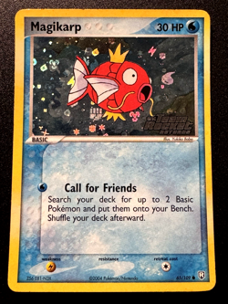 Magikarp 65/109 EX Team Rocket Returns Pokemon Card Reverse Holo Foil Rare MP - Image 1
