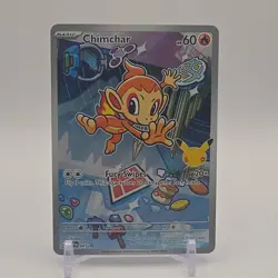 Pokemon Chimchar 2026 041 Promo Series 1 Fire Creature 60 HP Fury Swipes Card - Image 1