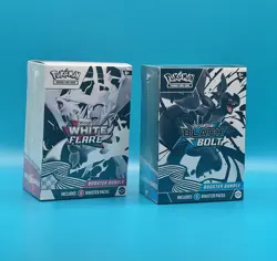 Pokemon Scarlet & Violet White Flare & Black Bolt Booster Bundle 2 Pack - Image 1