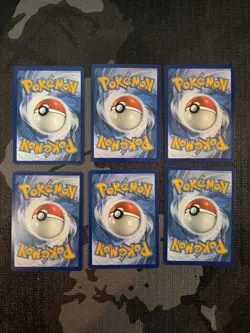 6 x Psyduck Pokemon Card Lot - Image 2