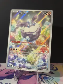 Carbink Full Art Holo Rock Basic Ascended Heroes 90HP 242/217 Pokemon TCG - Image 1