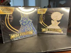 Pokemon TCG Mega Evolution Elite Trainer Box Lucario & Gardevoir Set - Image 1