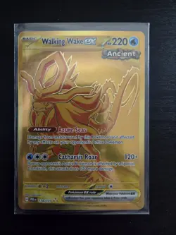 Pokemon Prismatic Evolutions - WALKING WAKE EX - GOLD HYPER RARE - 178/131 - NM - Image 1