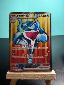 Palafin ex 193/167 Pokemon Twilight Masquerade SV Full Art Ultra Rare - Image 1
