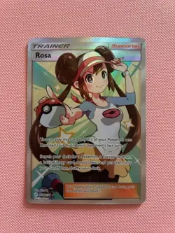 Rosa 236/236 Cosmic Eclipse Sun & Moon Full Art Trainer - English - Pokemon TCG - Image 1