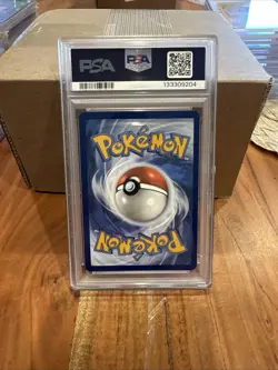 2024 Pokemon SSP EN-SURGING SPARKS GOUGING FIRE #038 PSA MINT 9 - Image 2