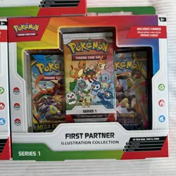 Pokemon TCG First Partner Illustration Collection Series 1 LOT OF 3 SEALED - Image 4