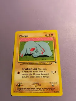 Pokemon Tcg Phanpy 76/105 Neo Destiny (LP) - Image 1