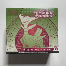 Pokemon Temporal Forces Elite Trainer Box Iron Leaves ETB NEW - Image 1