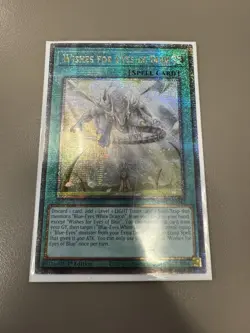 Wishes For Eyes Of Blue | SDWD-EN042 | Quarter Century Secret Rare | YuGiOh! NM - Image 1