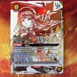 Union Arena NIKKE Rare Battle Rapi Top4 UEPR/NIK-1-011 English Promo - Image 1