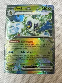 Pokemon Froslass Ex 003/182 Fan Art Spanish Card - Image 1