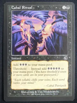 Cabal Ritual - TOR - Mtg Card #20X - Image 1