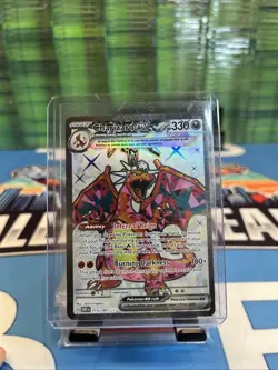 Pokemon TCG Charizard EX Obsidian Flames Ultra Rare Card 215/197 - Image 1