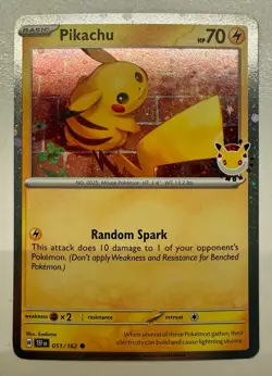 Pikachu (Pokemon Day 2026) 051/162 Miscellaneous Cards & Products Holo - Image 1
