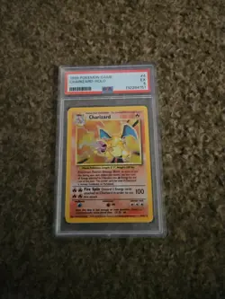 1999 Pokemon Charizard-Holo Game #4 PSA 5 EX Charizard-Holo Pokemon Card - Image 1