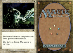 Magic the Gathering -MTG- Shield of Duty and Reason LP - Image 1