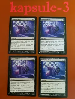 4x Unburial Rites | The List | Innistrad | MTG Magic Cards - Image 1