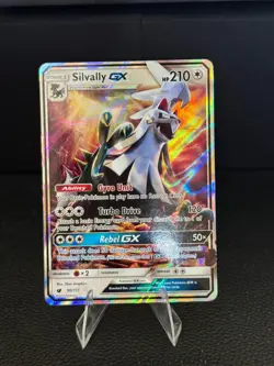 Silvally GX 90/111 Holo Rare GX Crimson Invasion Pokemon Near Mint - Image 1