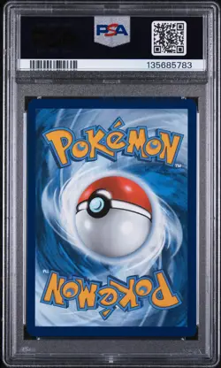 2025 Pokemon Bulbasaur Enhanced Booster Box Topper 133/132 PSA 8 - Image 2