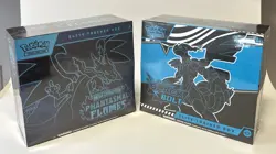 NEW Pokemon Elite Trainer Boxes Phantasmal Flames Black Bolt + 3 Booster Bundles - Image 3