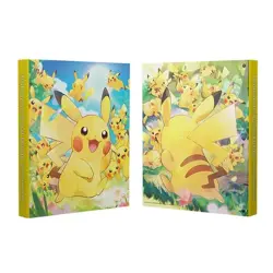 Pikachu Card Game Collection File Binder & Refill Pokemon Center Japan Official - Image 3