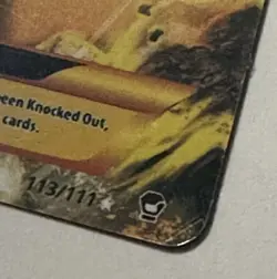 Pokemon M Lucario-EX 113/111 XY Furious Fists Secret Rare Full Art Holo MP - Image 5