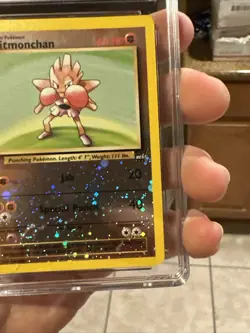 CGC 9.5 GEM MINT 10 Hitmonchan #2 REVERSE HOLO Best of Game PROMO Pokemon SWIRL - Image 4