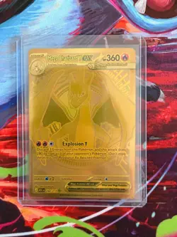 Mega Charizard Y EX 294/217 HYPER RARE Pokemon Ascended Heroes Pack Fresh - Image 1