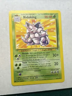 Nidoking 31/110 Regular - Legendary Collection - Pokemon TCG 2003 Vintage - Image 1