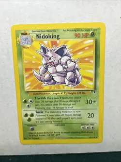 Nidoking 31/110 Regular - Legendary Collection - Pokemon TCG 2003 Vintage - Image 4