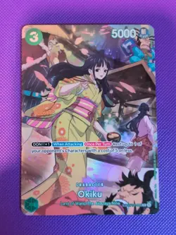 One Piece Okiku (SP) OP01-035 500 Years in the Future Foil - Image 1