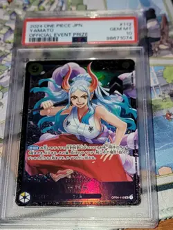 One Piece Yamato | OP04-112 | Japanese | Best 8 Flagship Promo Prize | SR PSA 10 - Image 1