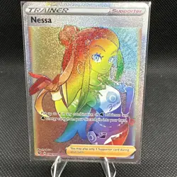 12 Card Pokemon Lot Nessa Zekrom Jolteon + Other Full Art Trainers - Image 2