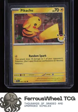 Pikachu (Pokemon Day 2026) 051/162 - Miscellaneous Cards & Products - (NM) - Image 1