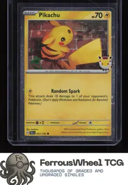 Pikachu (Pokemon Day 2026) 051/162 - Miscellaneous Cards & Products - (NM) - Image 1