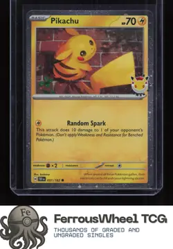Pikachu (Pokemon Day 2026) 051/162 - Miscellaneous Cards & Products - (NM) - Image 1
