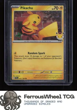 Pikachu (Pokemon Day 2026) 051/162 - Miscellaneous Cards & Products - (NM) - Image 1