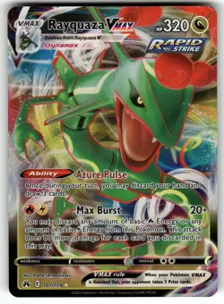 Rayquaza VMAX (101) 101/159 Crown Zenith NM Pokemon Card TCG - Image 1