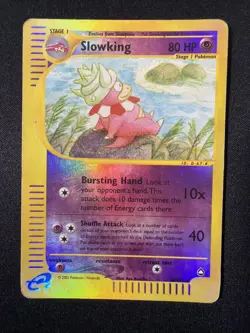 Slowking #34/147 Holo Reverse Eng Aquapolis E-Series 2002 - Pokemon Card - Image 1