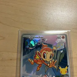 Pokemon Card Chimchar 041 30th Anniversary Promo Holo - Image 4