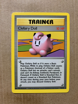 Clefairy Doll 70/102 Base Set - Rare Pokemon Card - NM/Mint - Image 1
