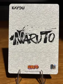 Naruto Uzumaki NRSA01-PU-003L4 Heavens Scroll English Naruto Kayou Card NM - Image 2